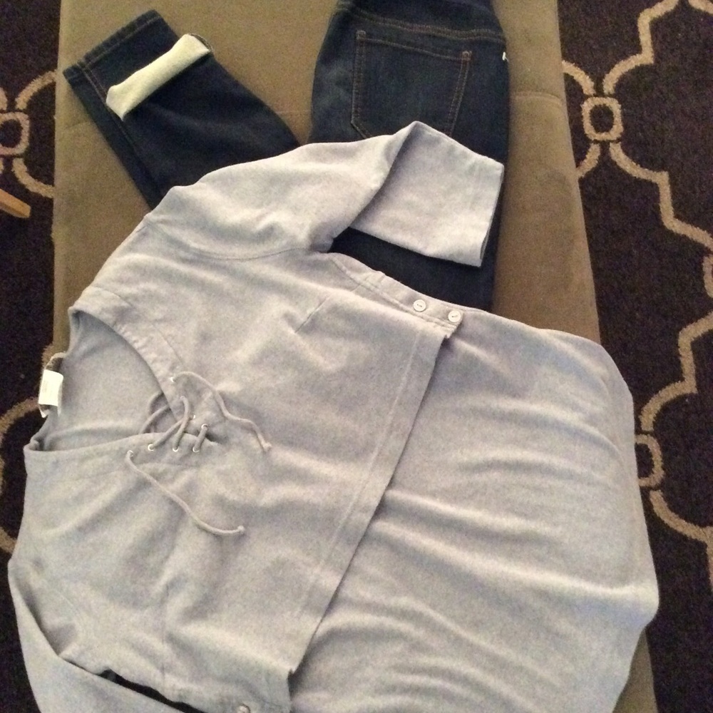 🧸 New Motherhood Postpartum JEANS M & Nursing TOP
